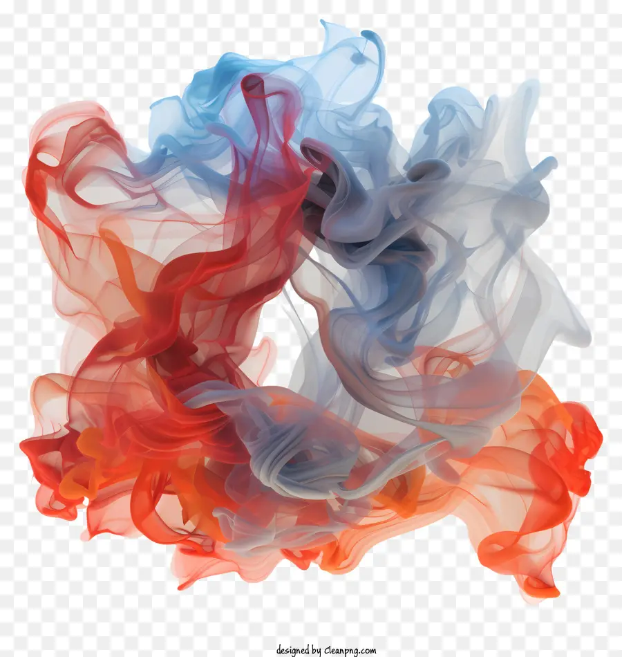 Humo Rojo，La Pintura Abstracta PNG