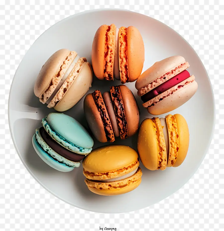 Macarrones，Macarons PNG