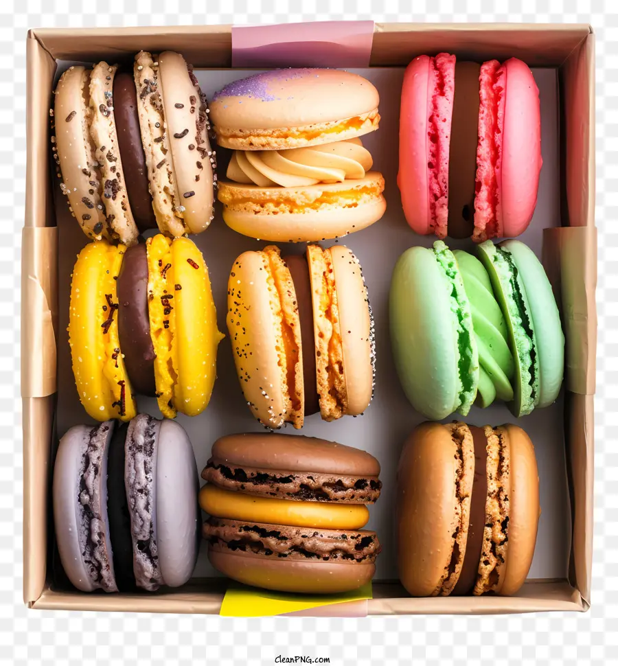 Macarrones，Macarons PNG