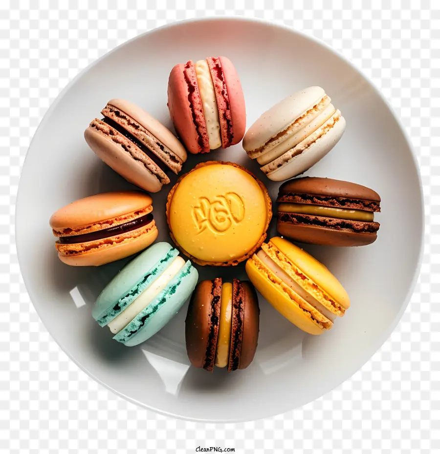 Macarrones，Macarons PNG