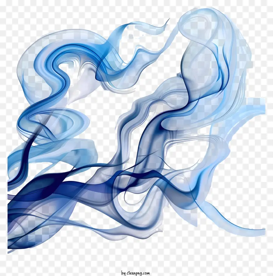 Humo Azul，El Arte Abstracto PNG