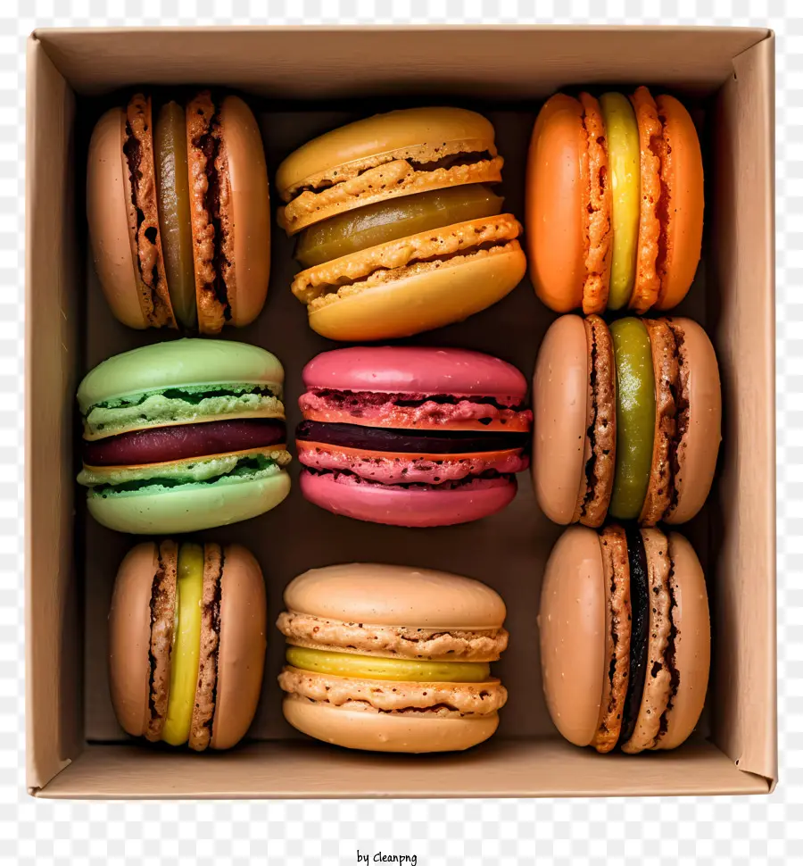 Macarrones，Macarons PNG