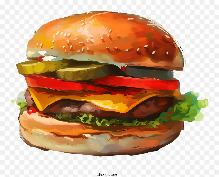 Hamburgo，Burger PNG