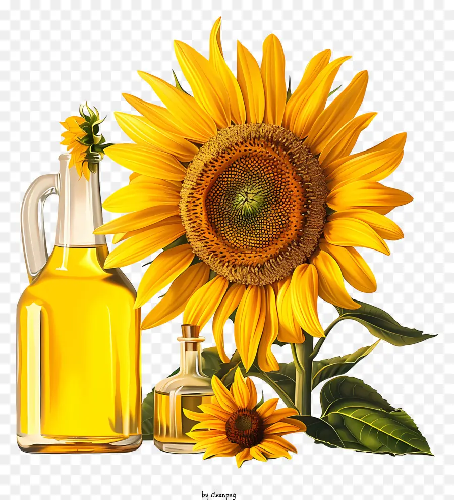 Aceite De Girasol，Girasol PNG