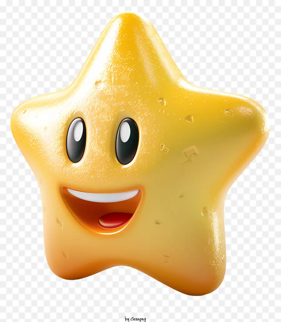 Estrella Emoji，De Dibujos Animados De Estrellas PNG