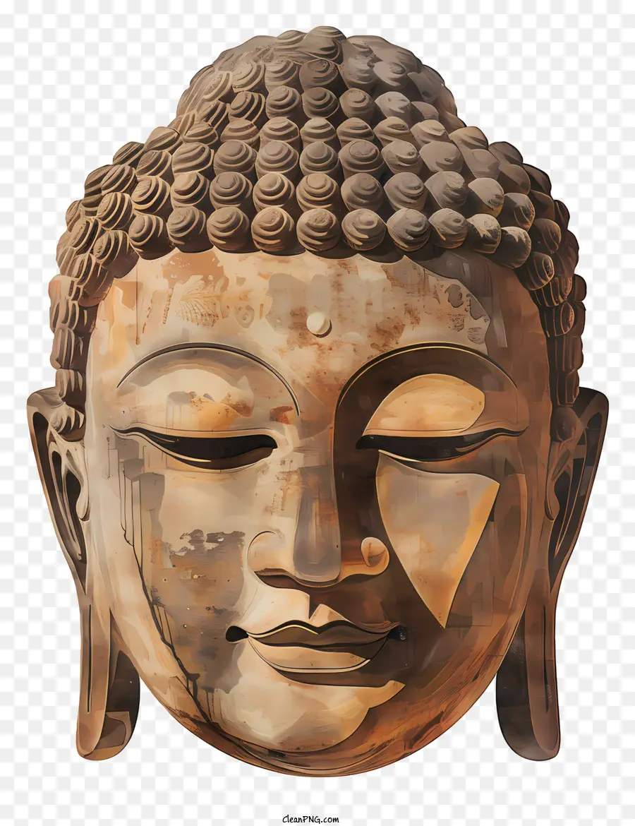 Budista，Estatua De Buda PNG