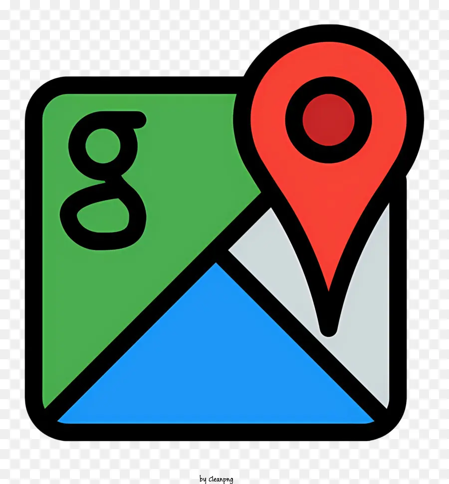 El Logo De Google Maps，Mapa PNG