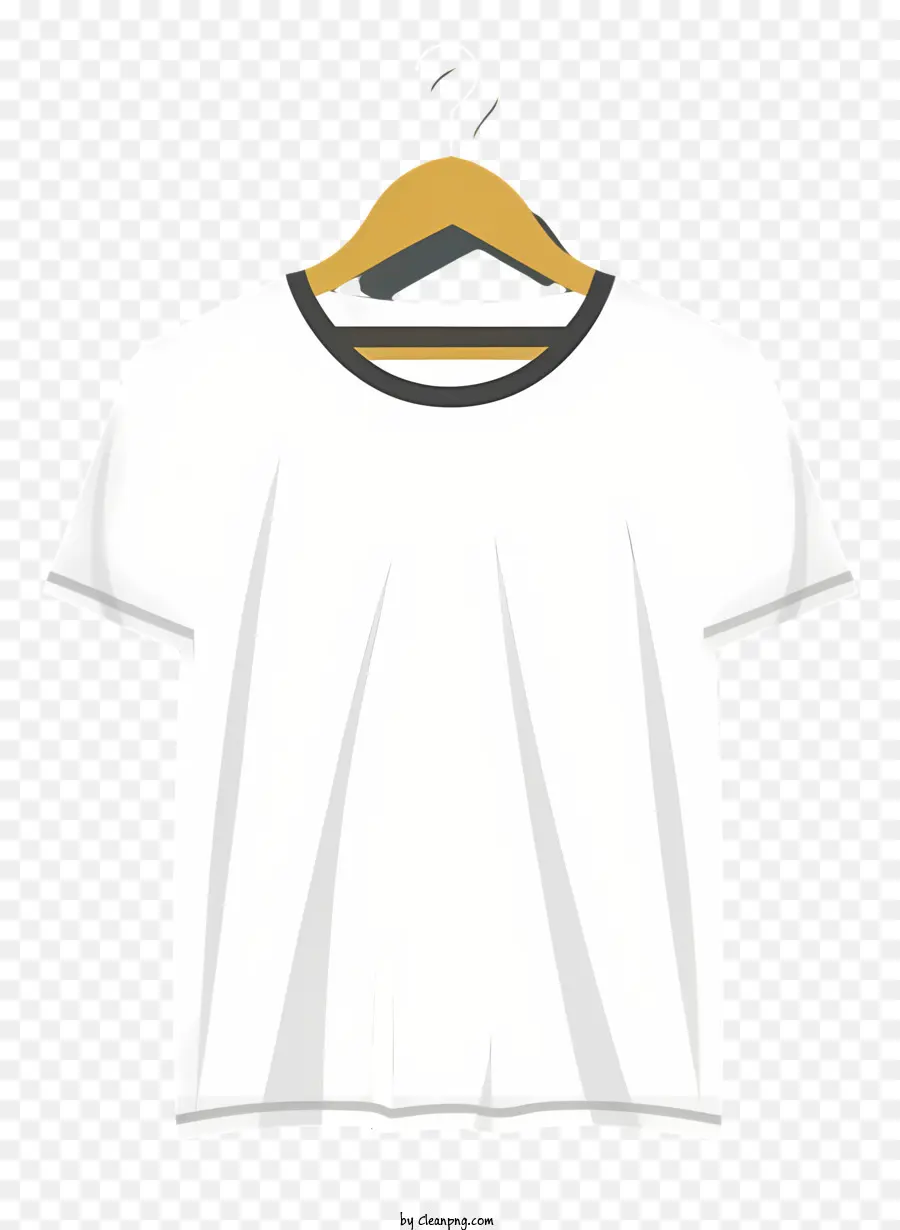 Ropa，El Blanco De La Camiseta De La PNG