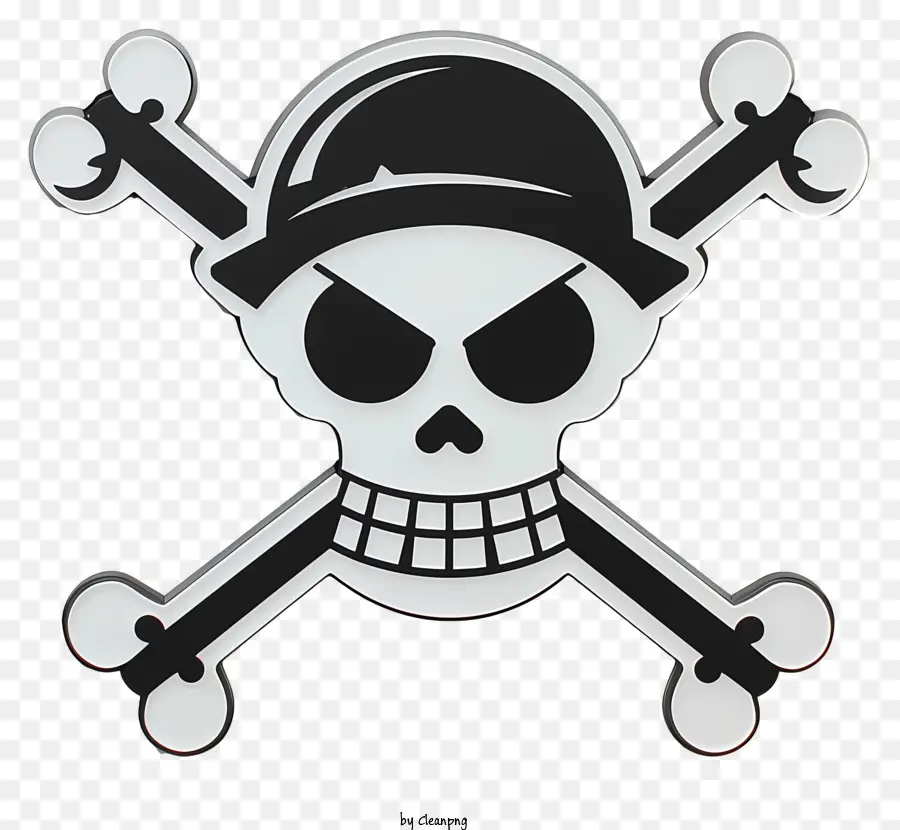 One Piece Jolly Roger，Bien PNG