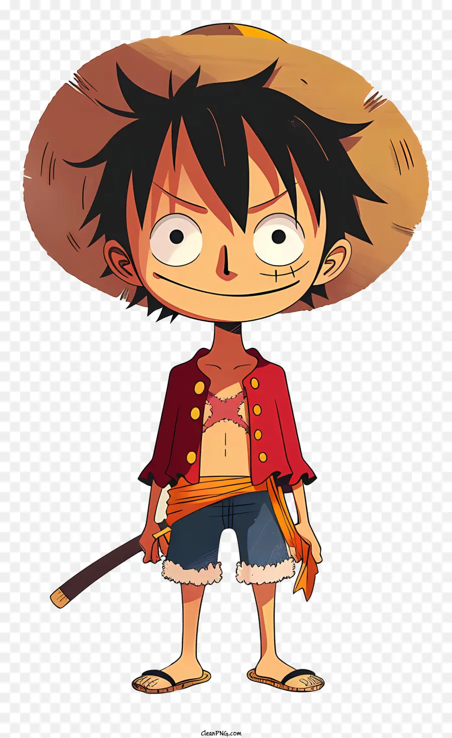 One Piece Luffy，De Una Sola Pieza PNG