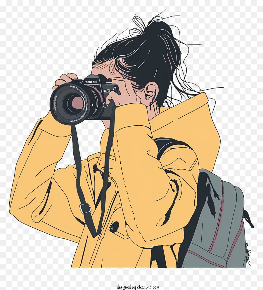 Fotógrafo，Mujer PNG