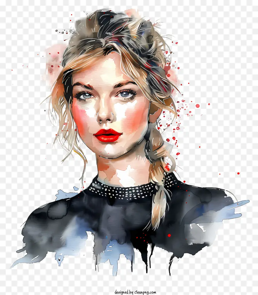 Taylor Swift，Retrato De Mujer PNG