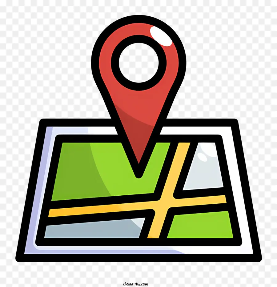 El Logo De Google Maps，Mapa De Navegación PNG