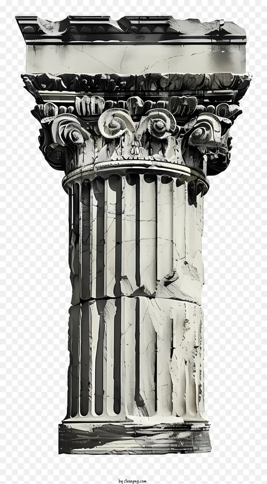Columna Antigua Grecia，La Arquitectura Clásica PNG