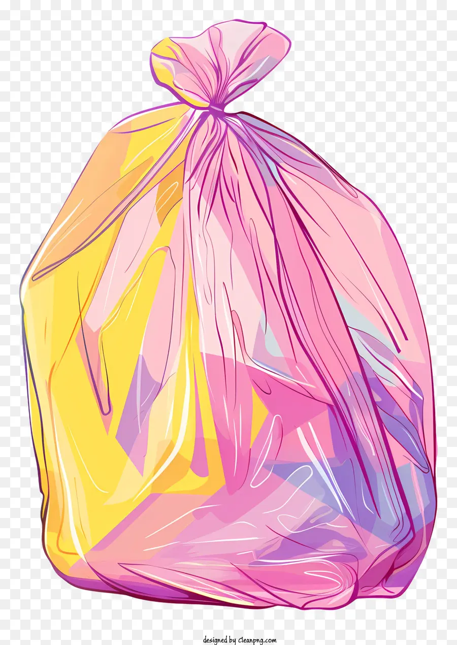 Bolsa De Plástico，Bolsa De Plástico De Dibujos Animados PNG