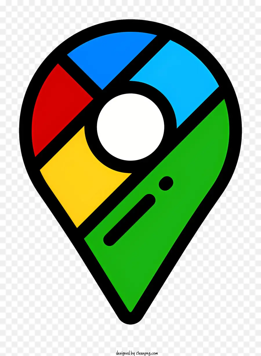 Logotipo De Google Mapas，Fijar Mapa PNG