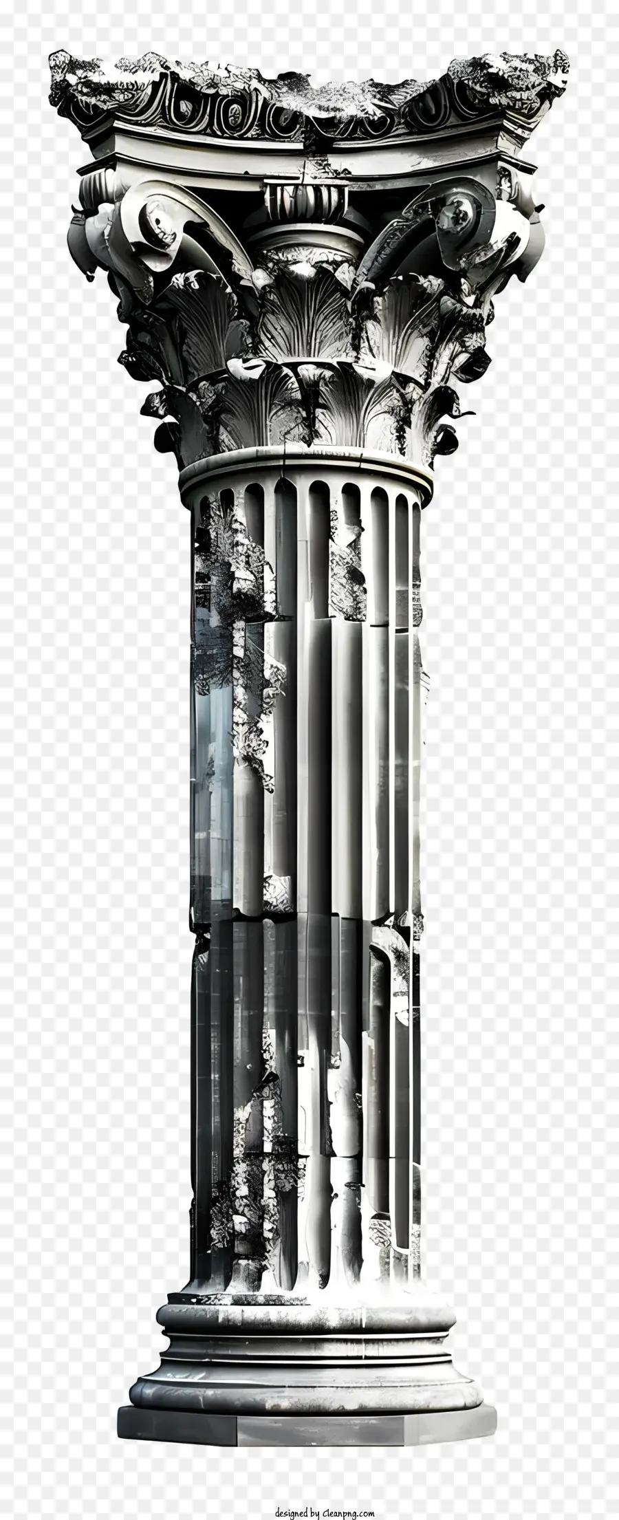 Columna Antigua Grecia，Columna Griega Antigua PNG
