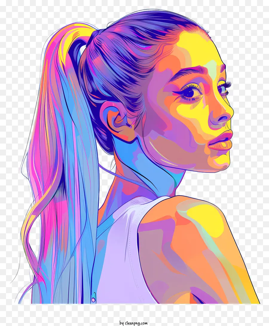 Ariana Grande，El Cabello Rubio PNG