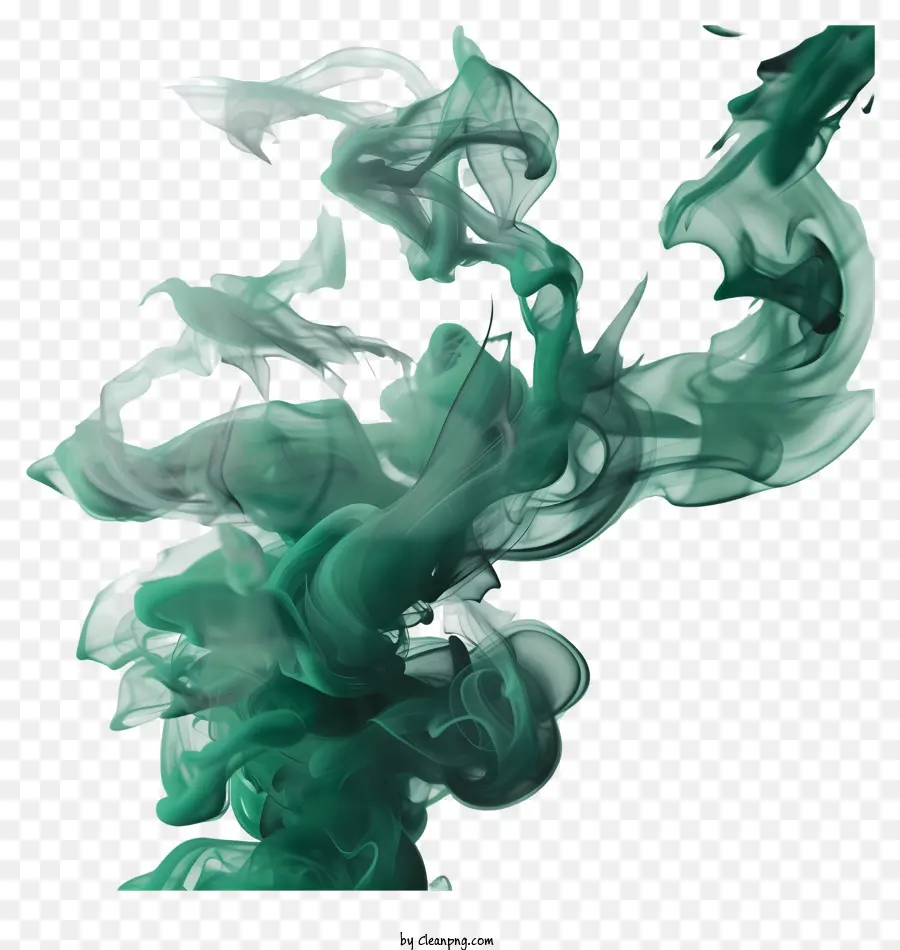 Humo Verde，Ink Blot PNG