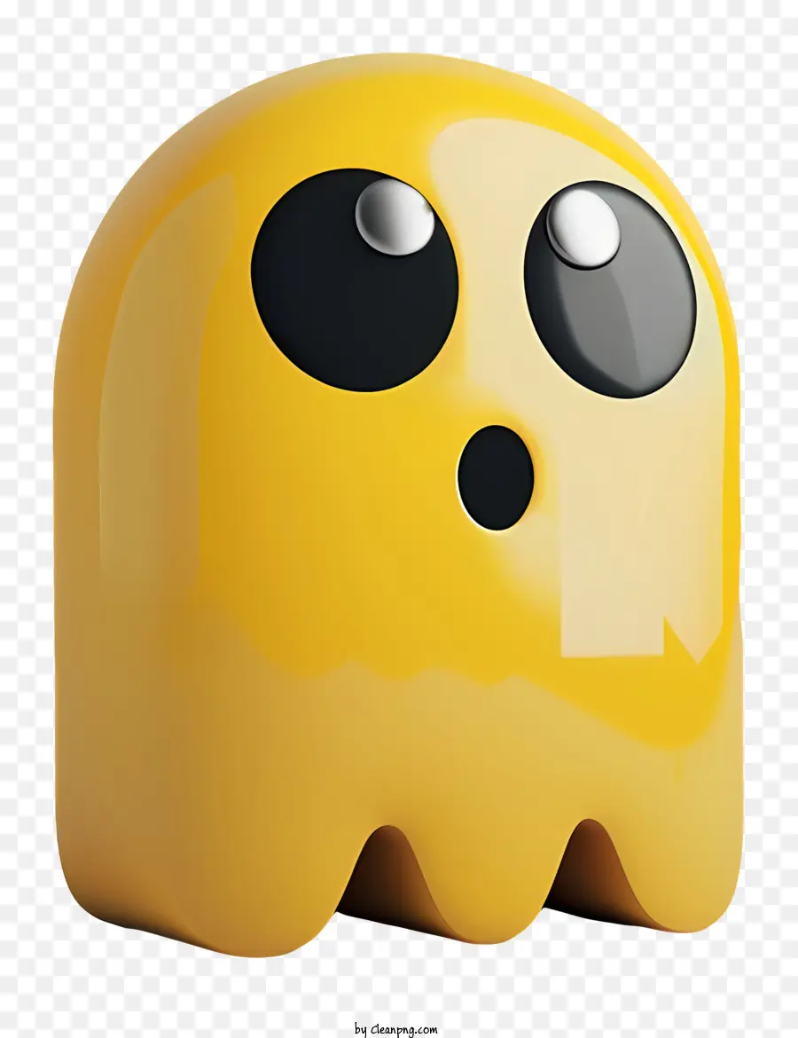 Fantasma De Pacman，Amarillo Fantasma PNG