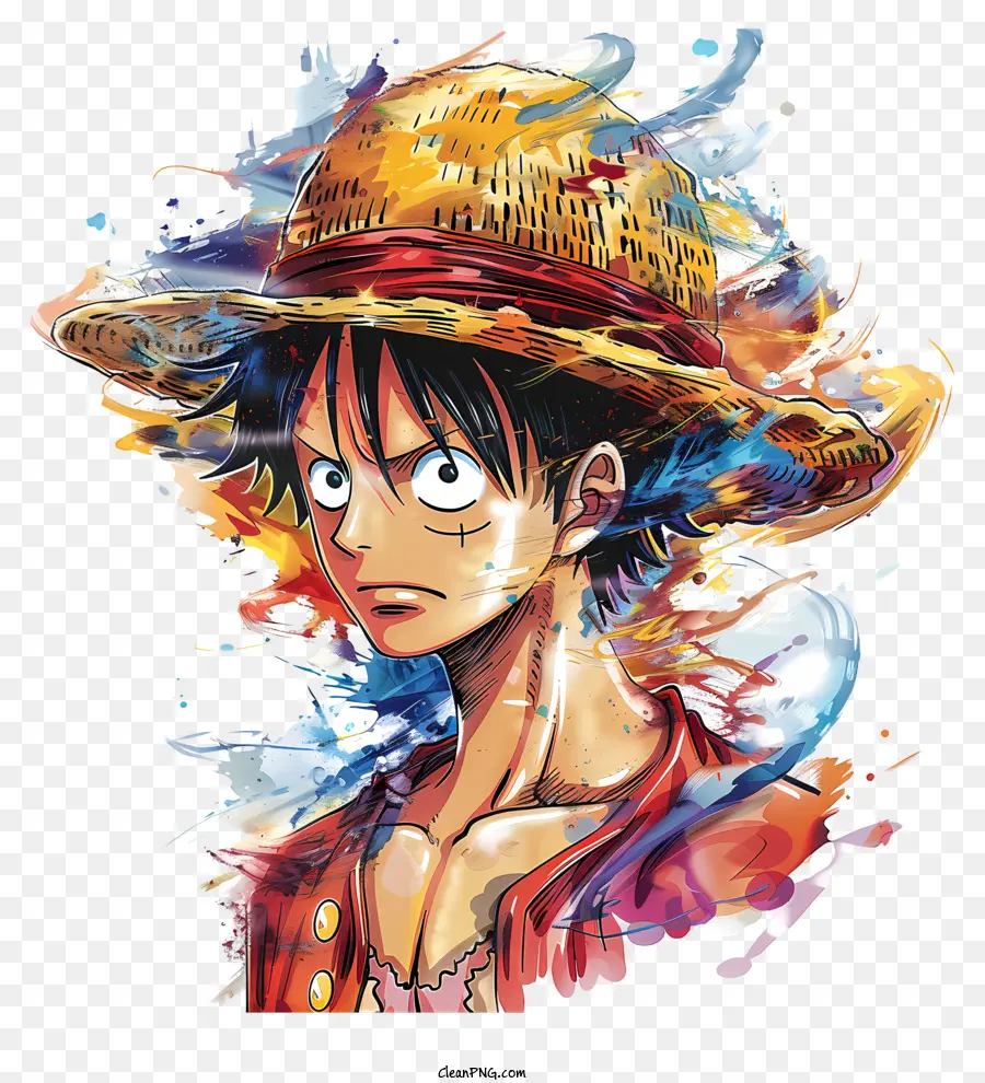 Luffy De Una Pieza，Personaje Animado PNG