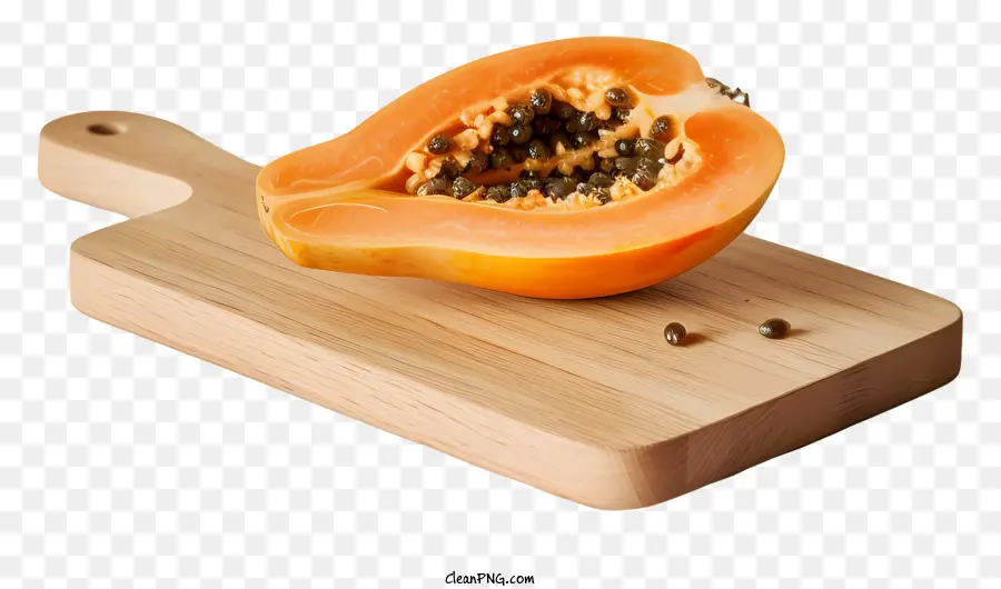 Papaya，Tabla De Cortar PNG