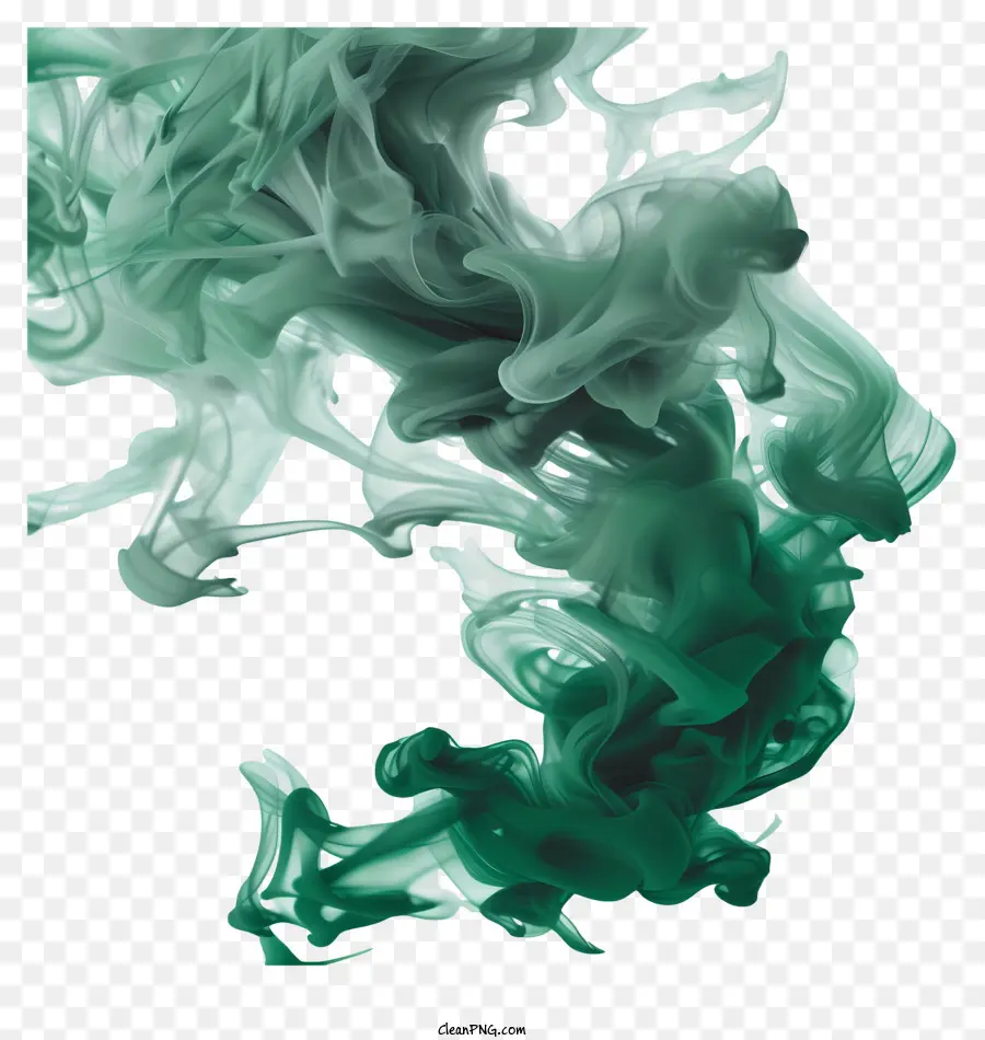 Humo Verde，Tinta PNG