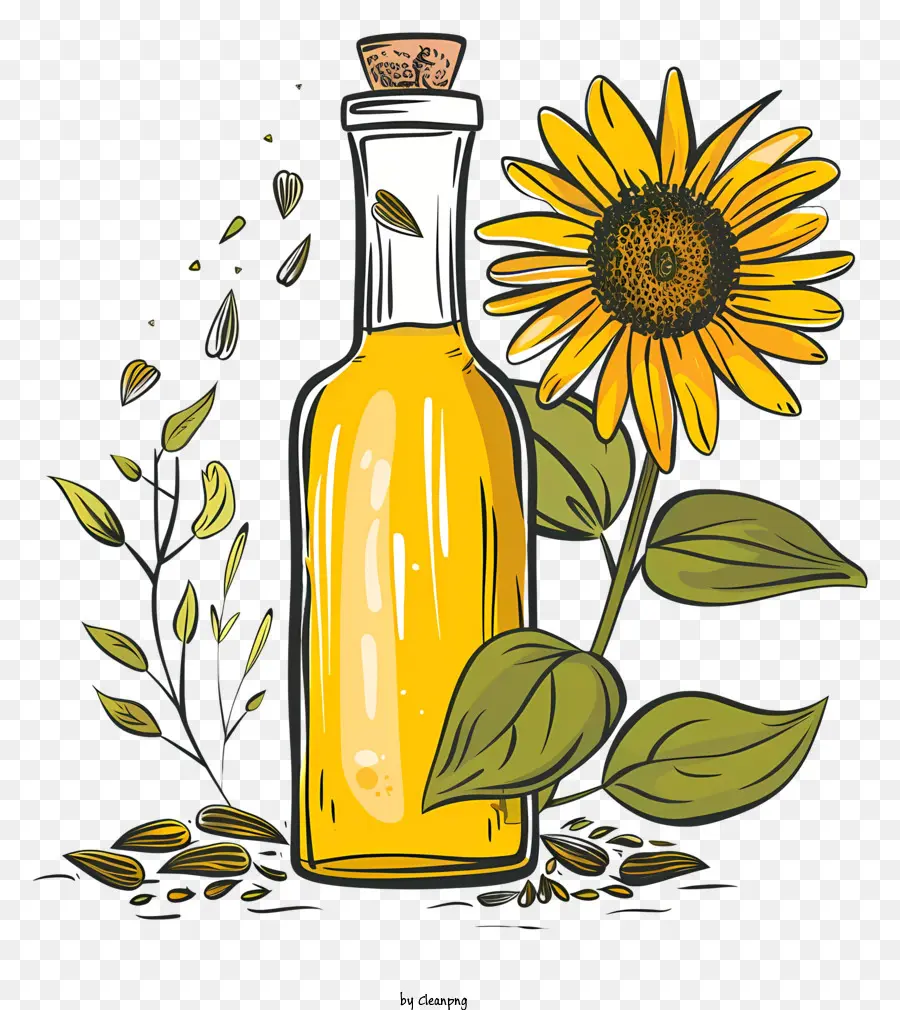 Aceite De Girasol，Girasol PNG