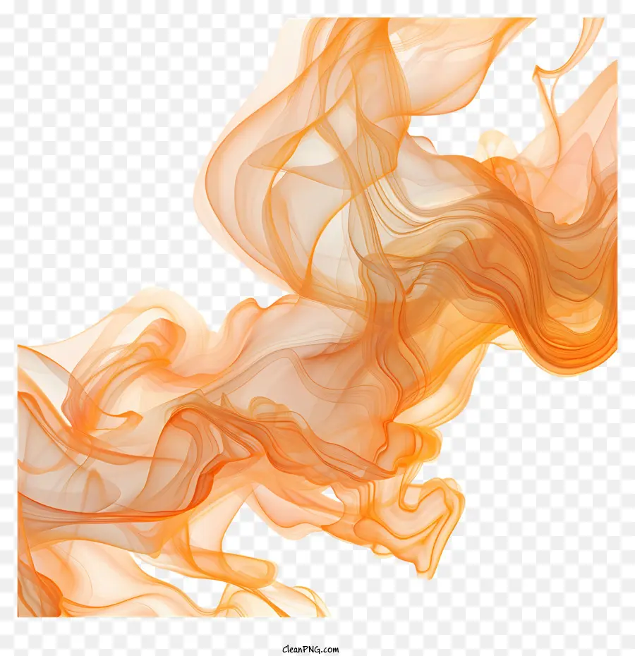 Humo Naranja，El Arte Abstracto PNG