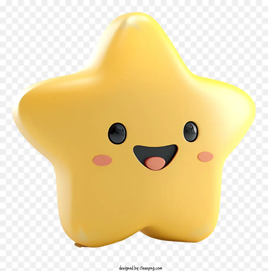 Estrella Emoji，Estrella Sonriente PNG