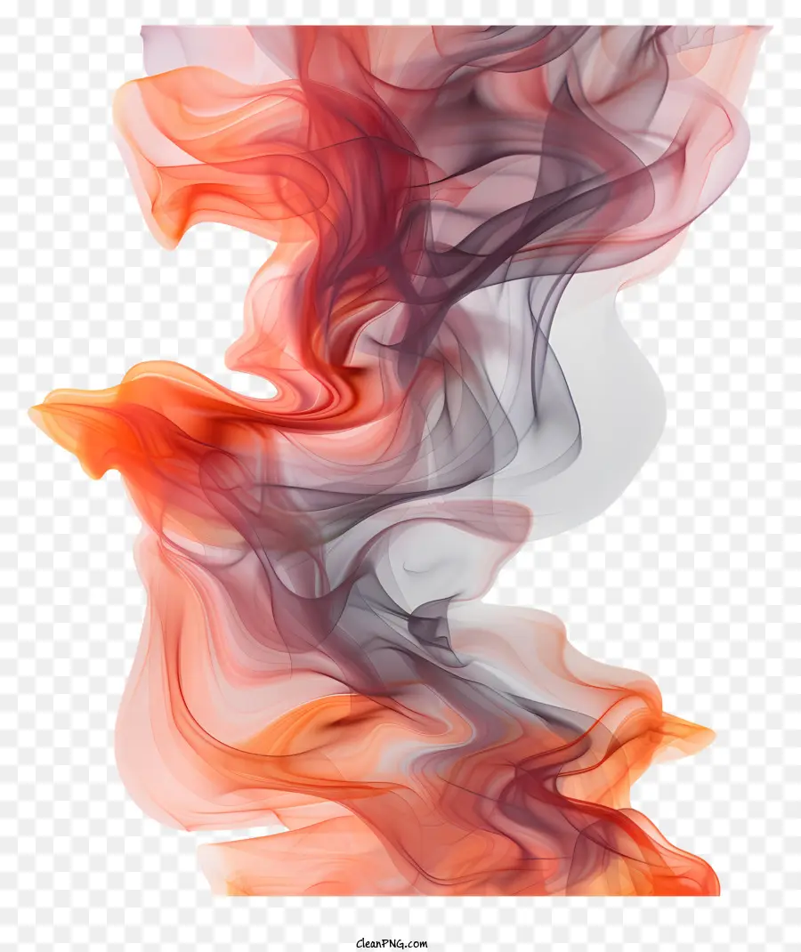 Humo Naranja，El Arte Abstracto PNG