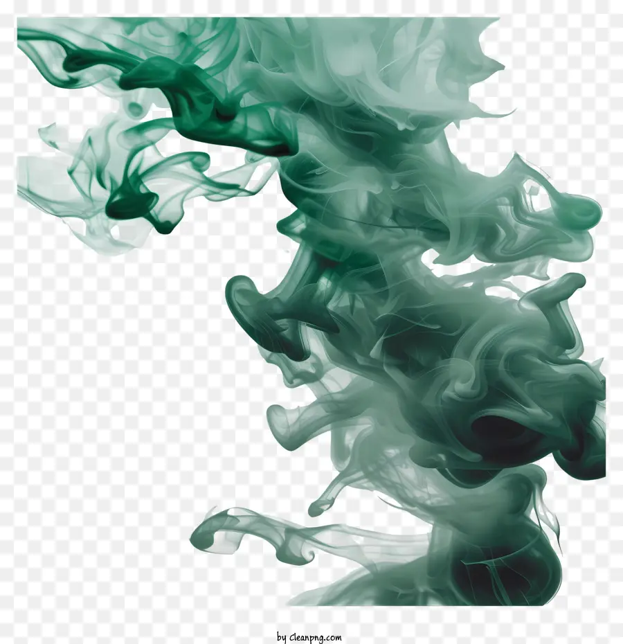 Humo Verde，El Arte Abstracto PNG