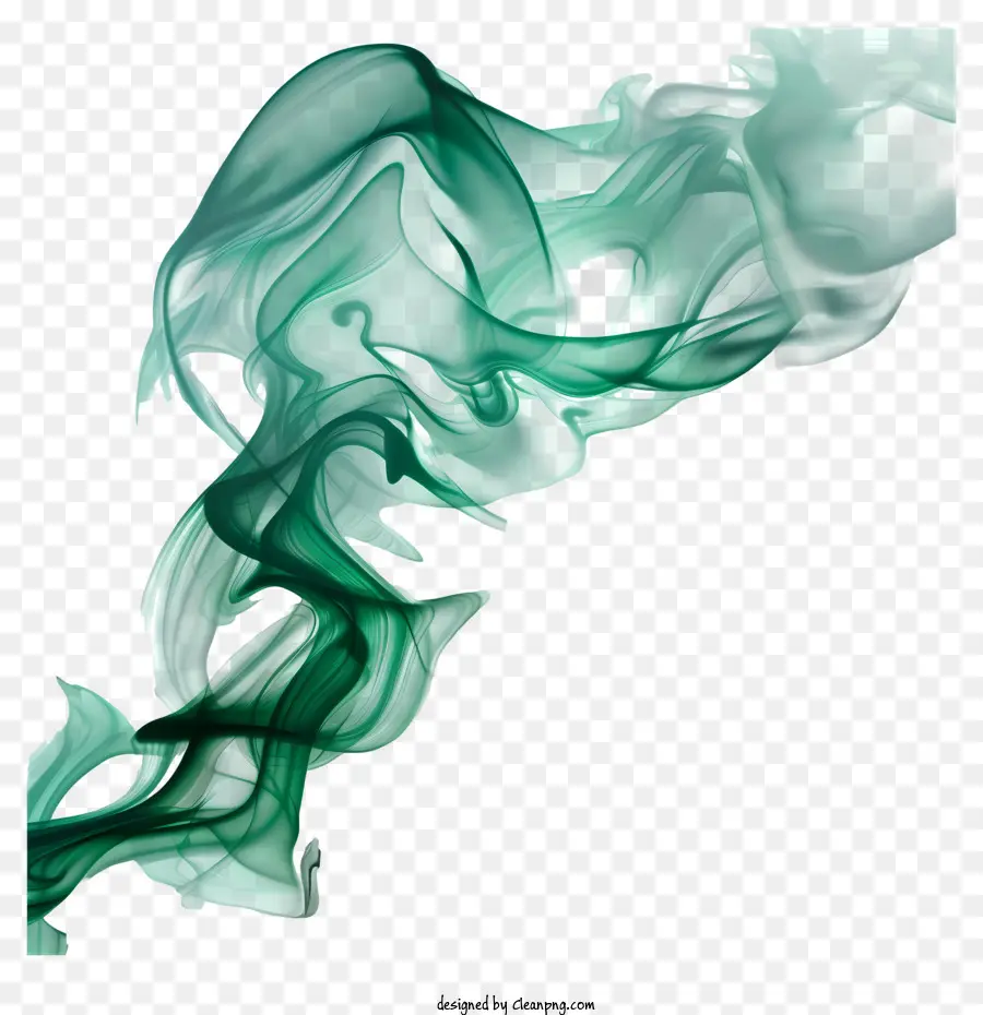 Humo Verde，Líquido De Color Verde PNG