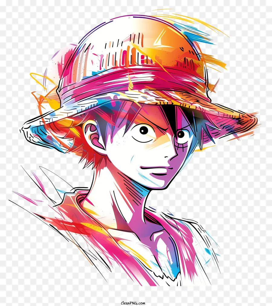 One Piece Luffy，De Una Sola Pieza PNG