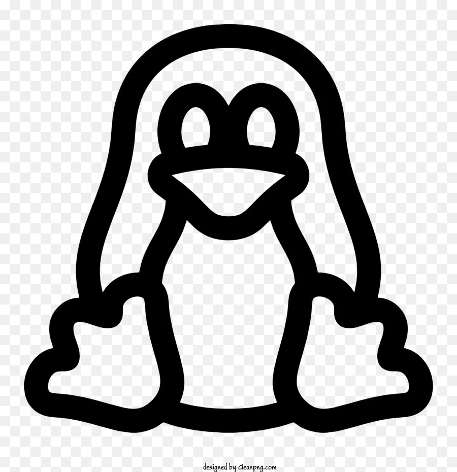 Logotipo De Linux，Personaje De Dibujos Animados PNG