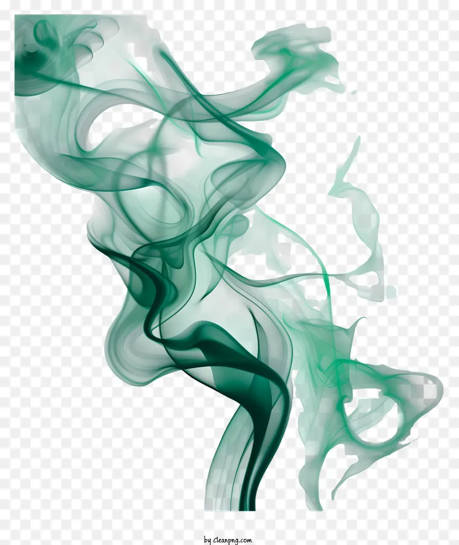 Humo Verde，El Arte Abstracto PNG