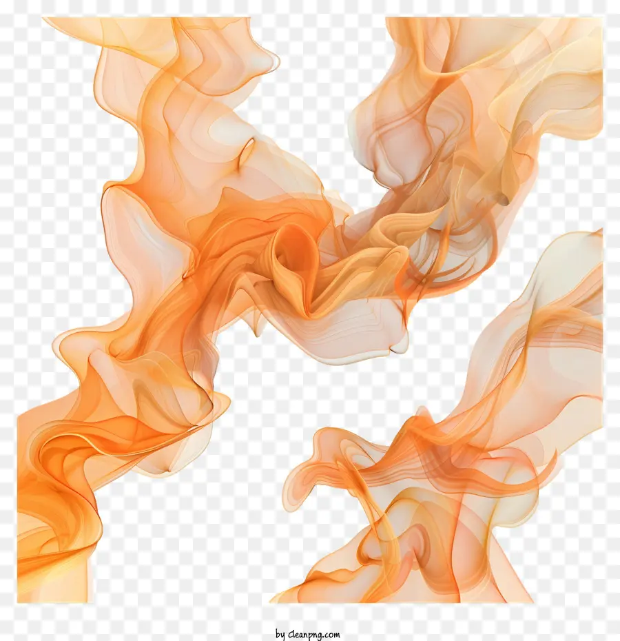 Humo Naranja，Remolinos PNG