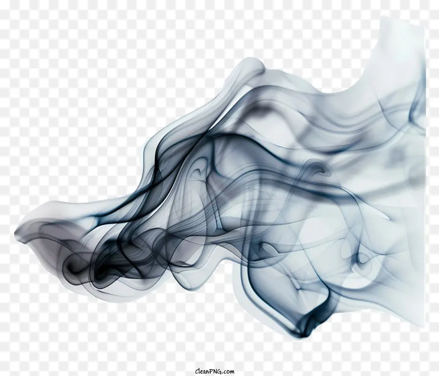 El Humo Negro，En Blanco Y Negro De Humo PNG