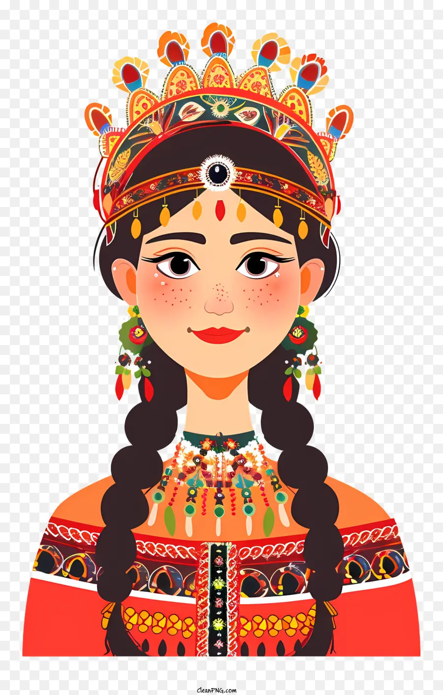 Chica，Ropa Tradicional China PNG