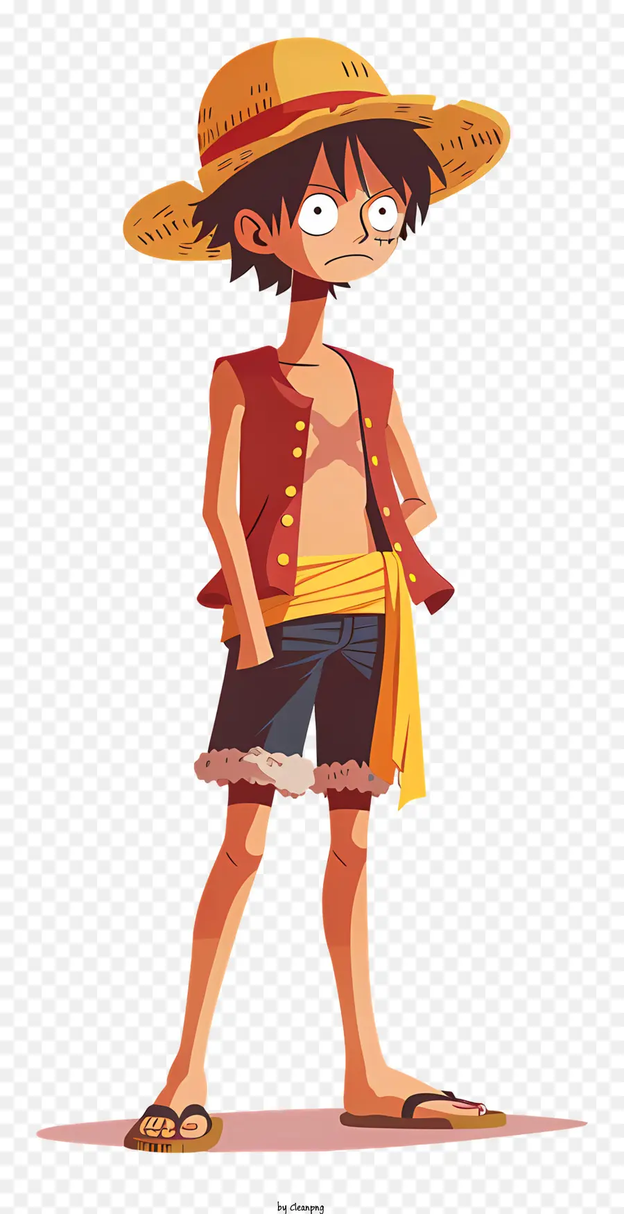 One Piece Luffy，Personaje De Dibujos Animados PNG