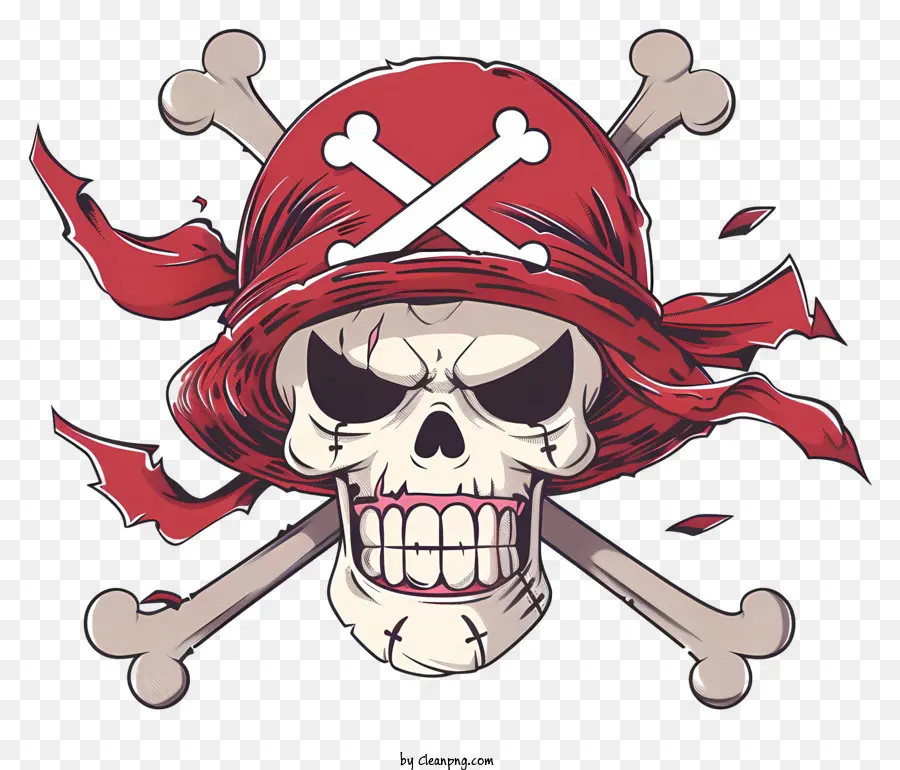 One Piece Jolly Roger，Bien PNG