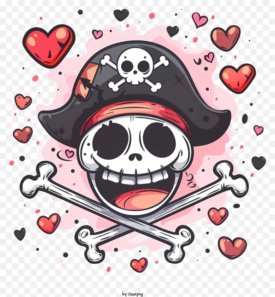 One Piece Jolly Roger，Pirata Del Cráneo PNG