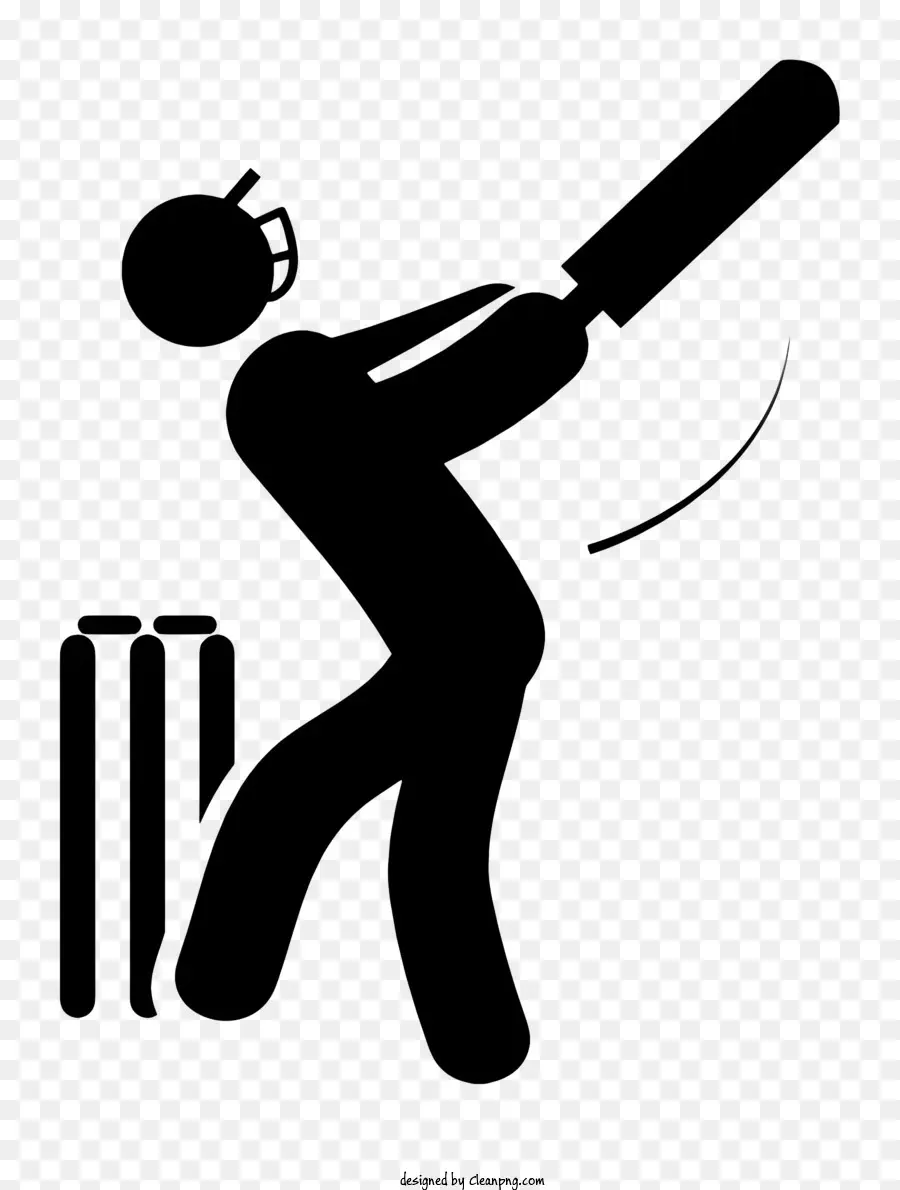 Logotipo De Cricket，Jugador De Béisbol PNG