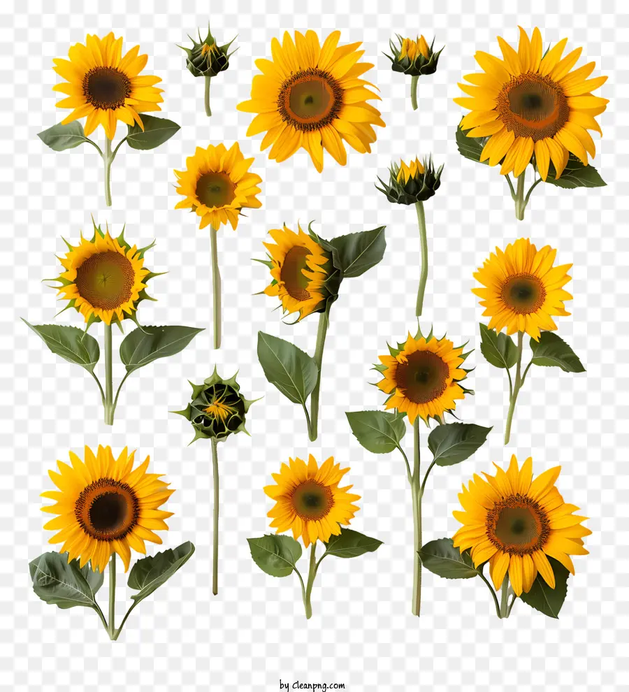 Los Girasoles，Arreglo Floral PNG