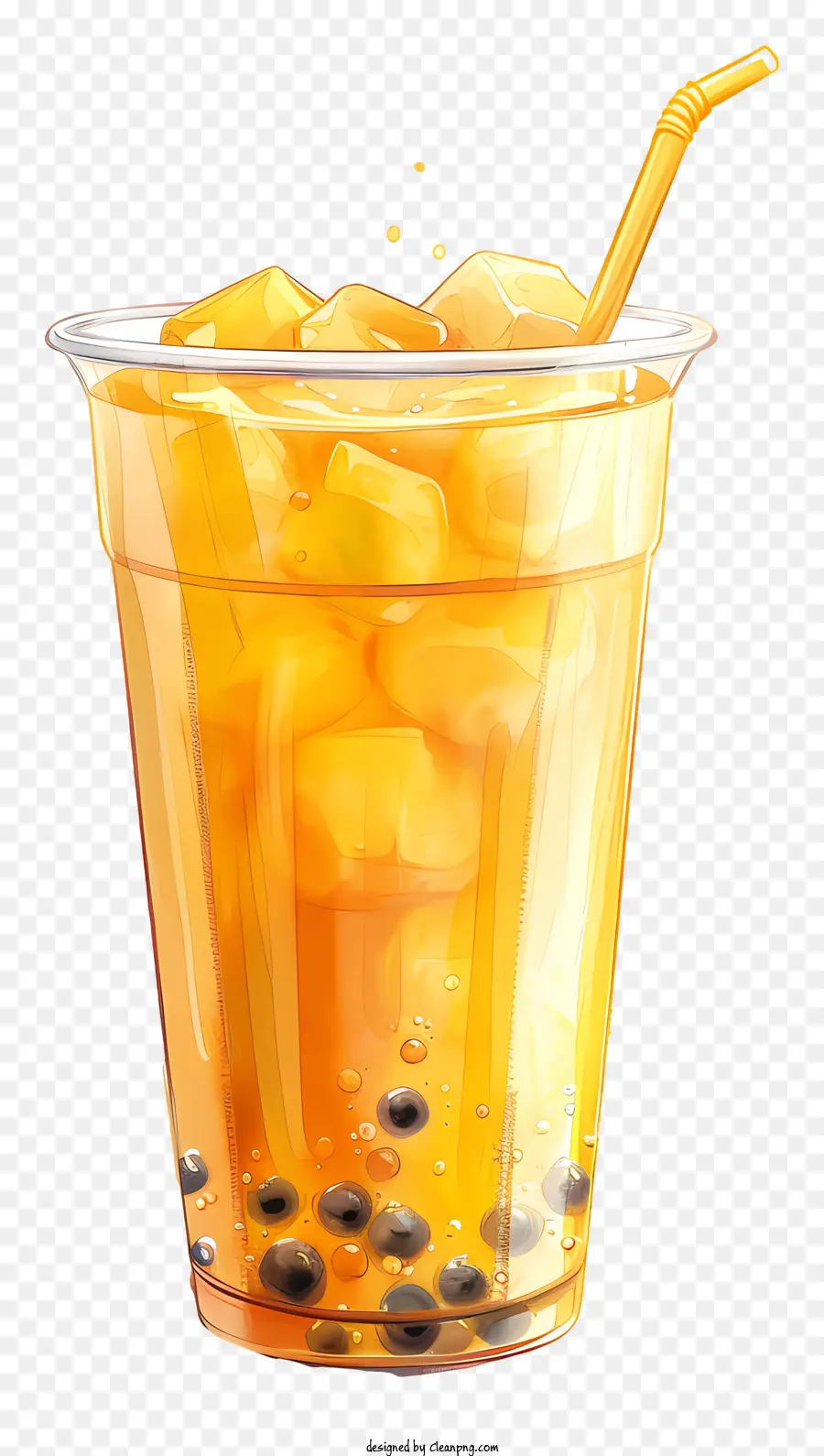 Té De La Burbuja，Perlas De Tapioca PNG