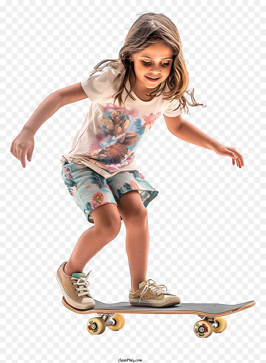 Niño，El Skate PNG