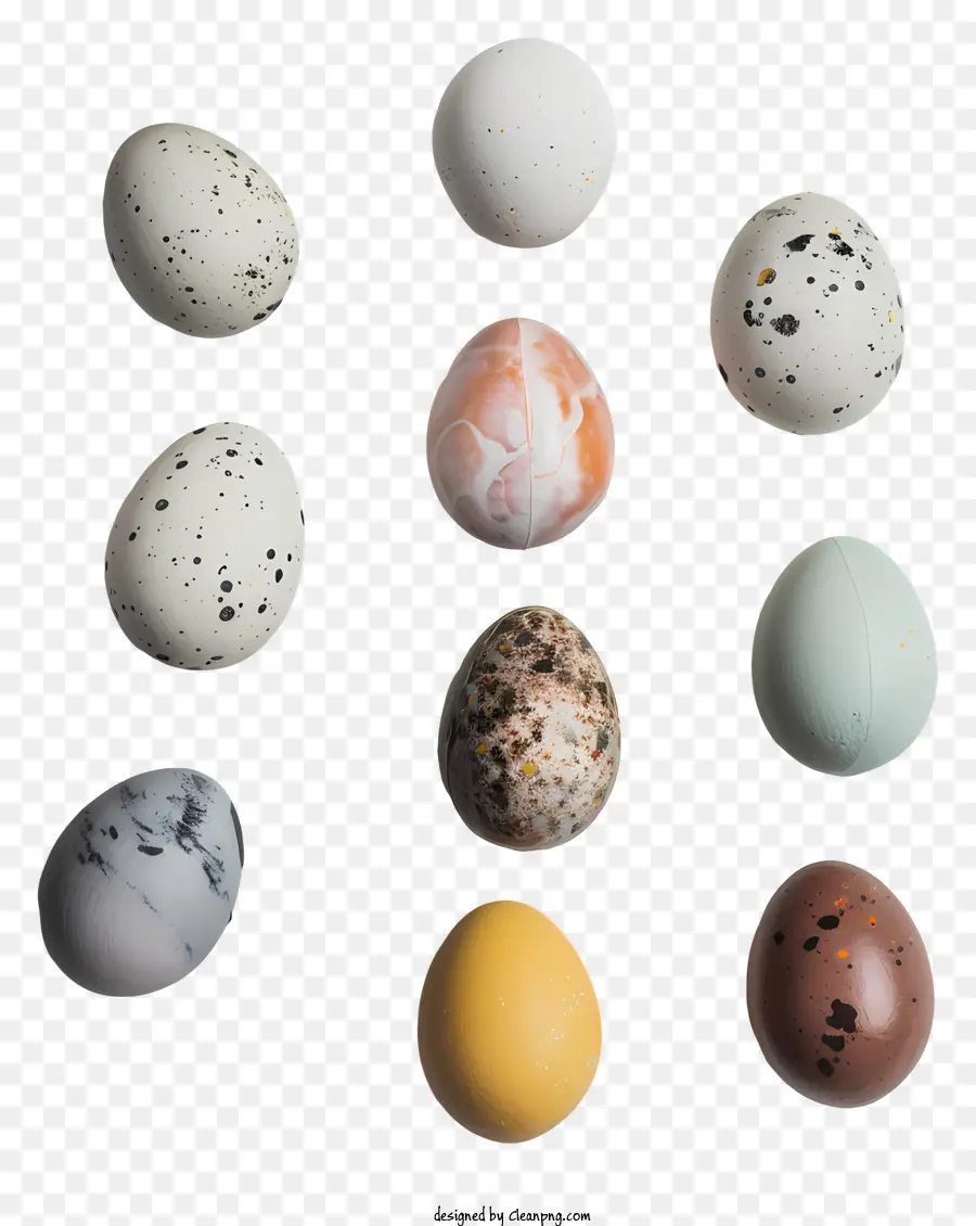 Huevos De Pascua，Huevos Coloridos PNG