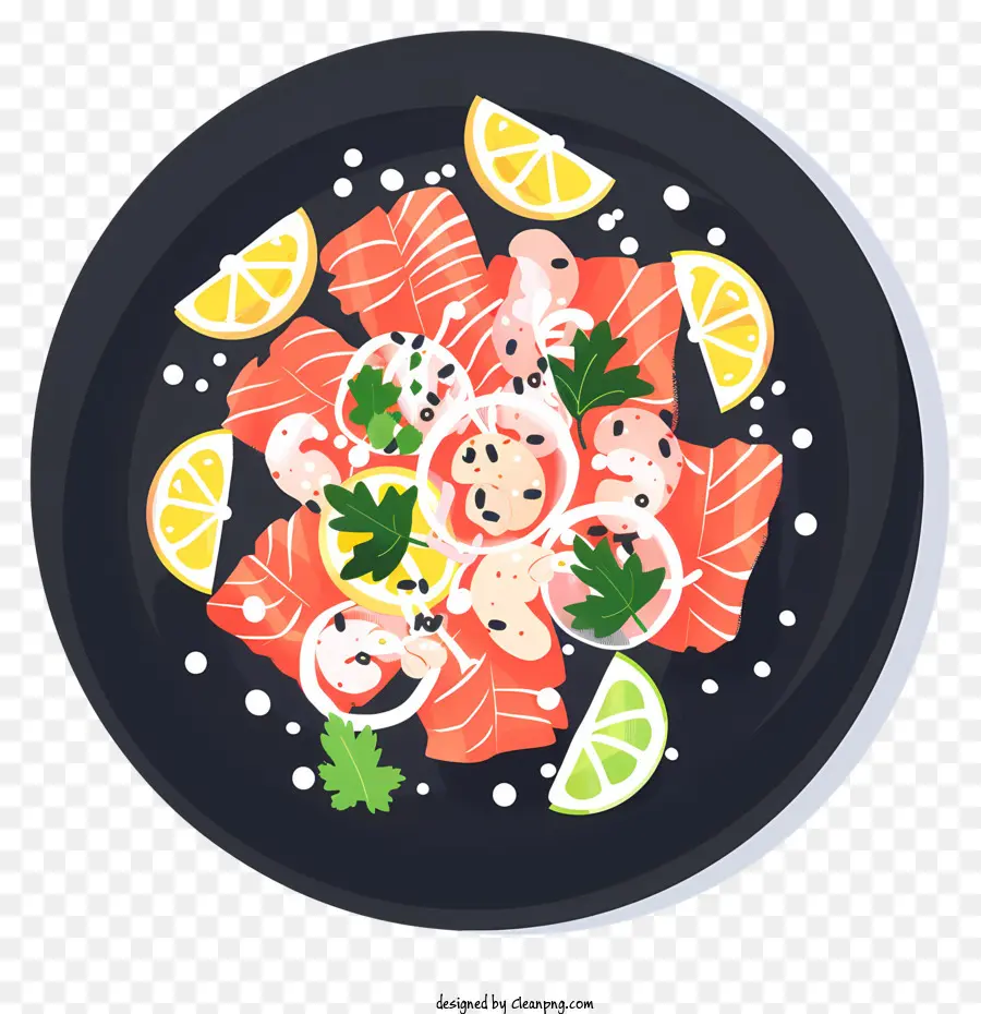 Ceviche，Salmón PNG