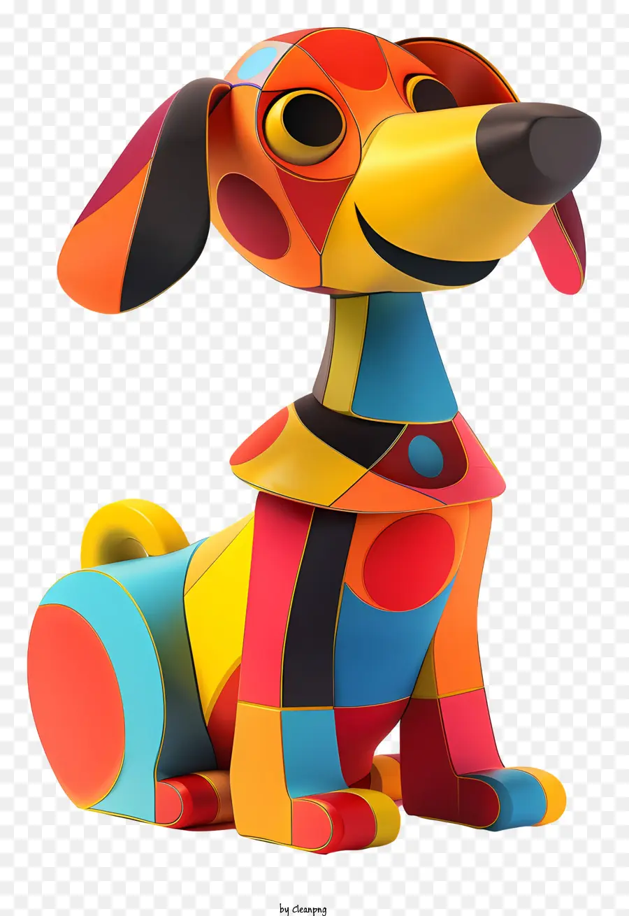 Perro De Juguete，Figura De Perros Multicolor PNG