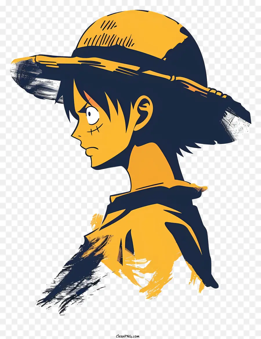 Luffy De Una Pieza，Personaje Animado PNG